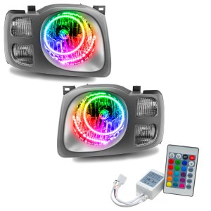 Nissan Xterra Headlight Assemblies - ORACLE Lighting - ColorSHIFT w/ Simple Controller - `02-`04